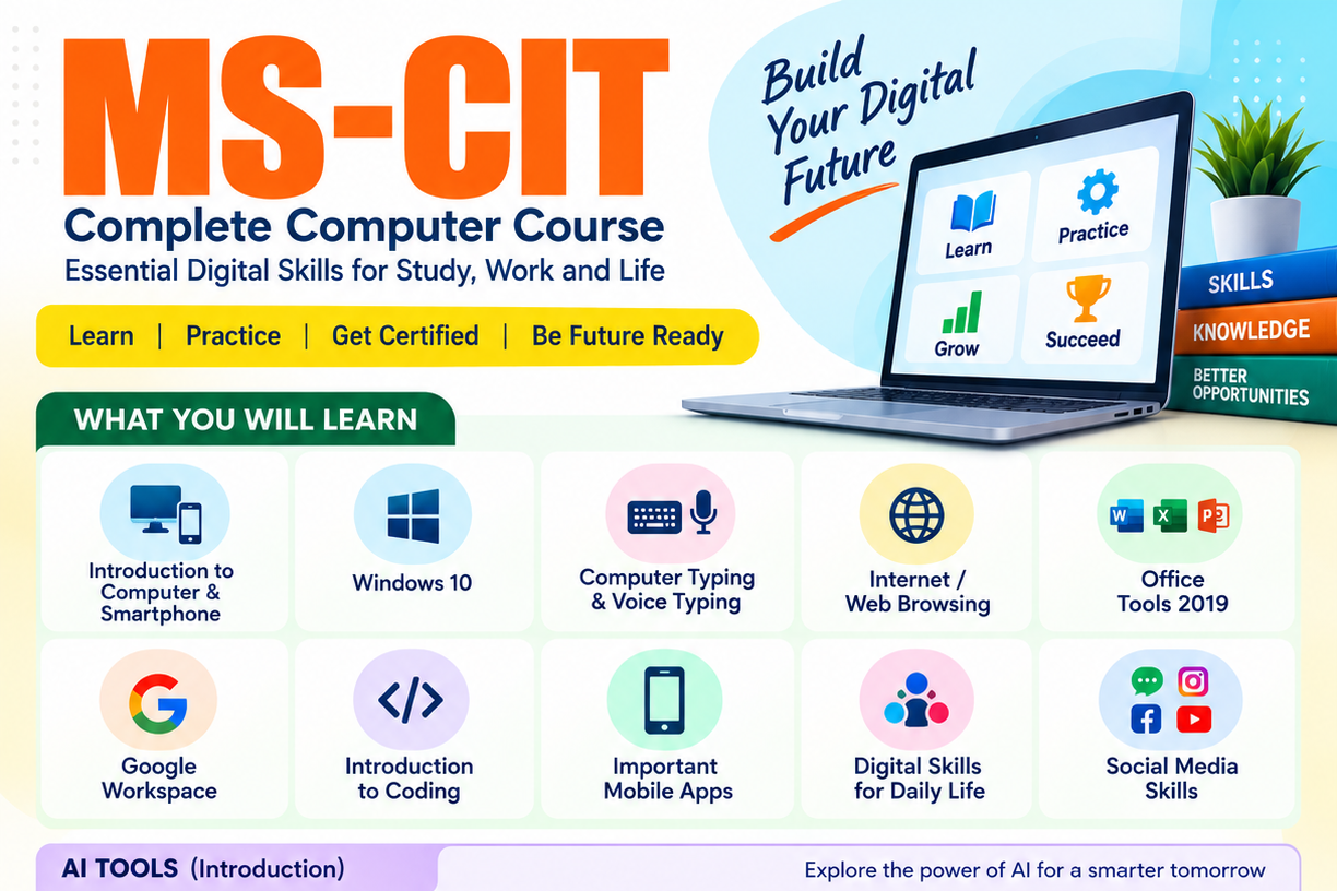 MS-CIT Training at Font Computer Education in Bandra West