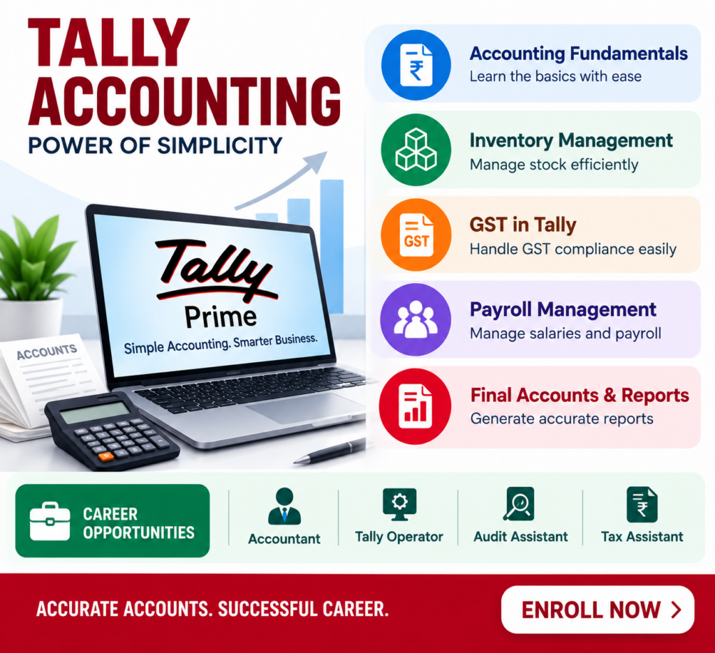 Tally Accounting Training at Font Computer Education in Bandra West